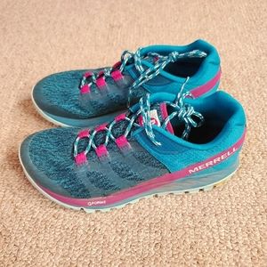Like new Merrell Antora trail running shoes 8
